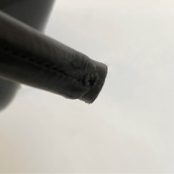 PROENZA SCHOULER black leather tie strap curved heel pointed ankle boots booties - Picture 11 of 12